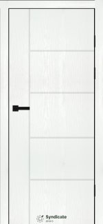 Двері Syndicate Doors SD-476 біла структура 