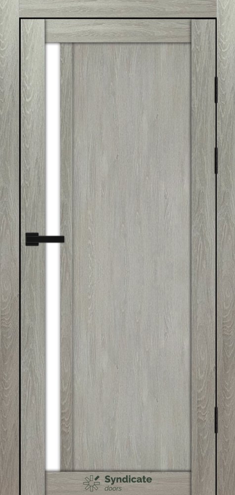 Двері Syndicate Doors SD-140 дуб ровера скло Сатін