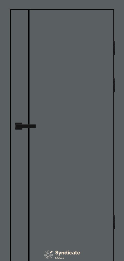 Двері Syndicate Doors SD-403 емалія графітіко