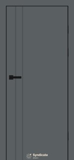 Двері Syndicate Doors SD-475 емалія графітіко 