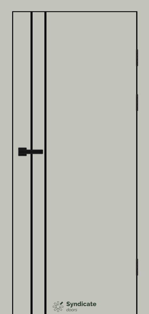 Двері Syndicate Doors SD-402 емалія гріджо