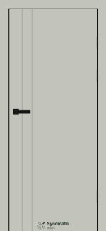 Двері Syndicate Doors SD-475 емалія гріджо 