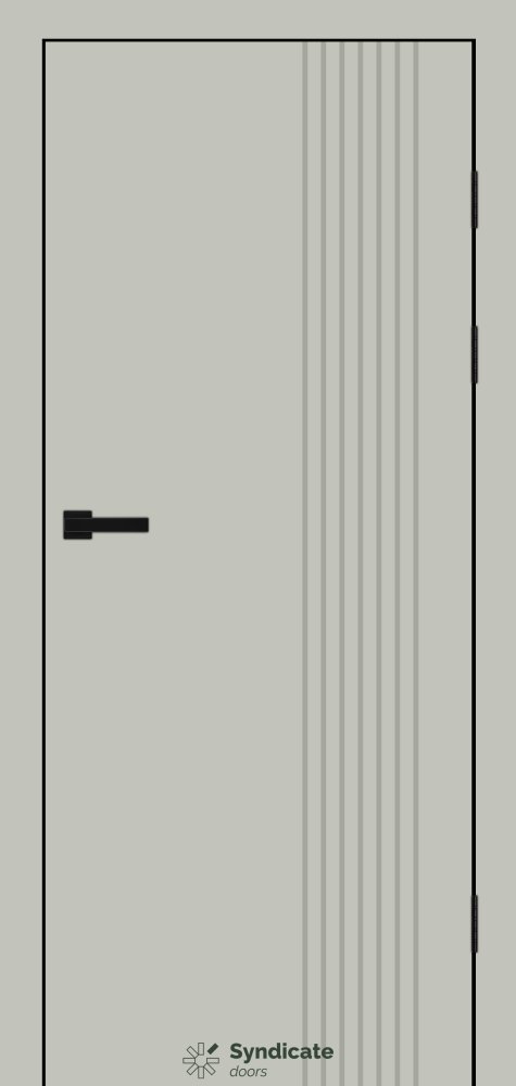 Двері Syndicate Doors SD-477 емалія гріджо