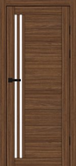 Двері Syndicate Doors SD-135 горіхове дерево скло Сатін