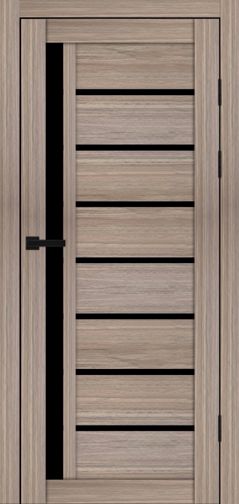 Двері Syndicate Doors SD-101 сандал скло чорне