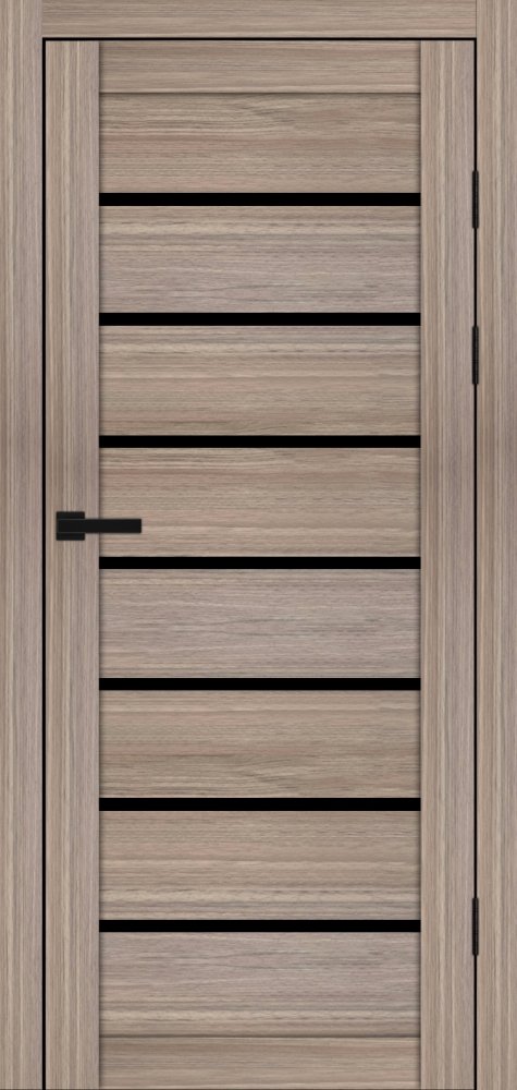 Двері Syndicate Doors SD-102 сандал скло чорне