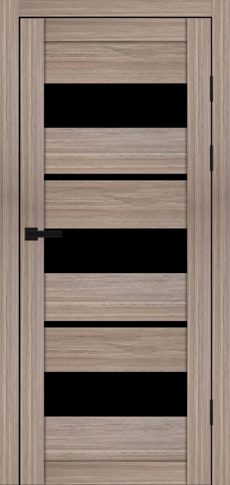Двері Syndicate Doors SD-105 сандал скло чорне