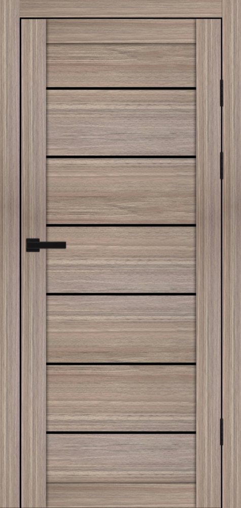 Двері Syndicate Doors SD-108 сандал скло чорне