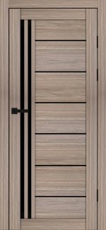 Двері Syndicate Doors SD-114 сандал скло чорне