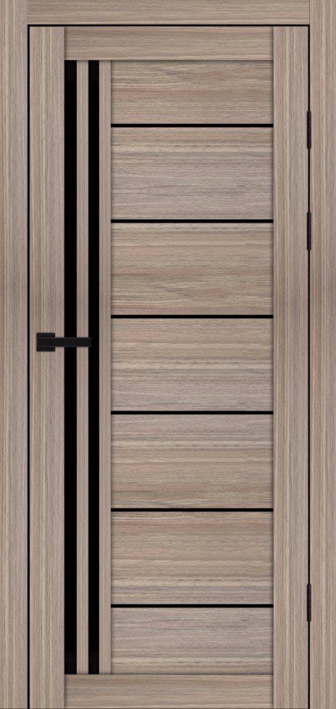 Двері Syndicate Doors SD-114 сандал скло чорне