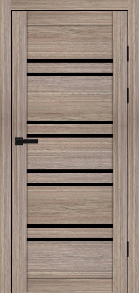 Двері Syndicate Doors SD-118 сандал скло чорне