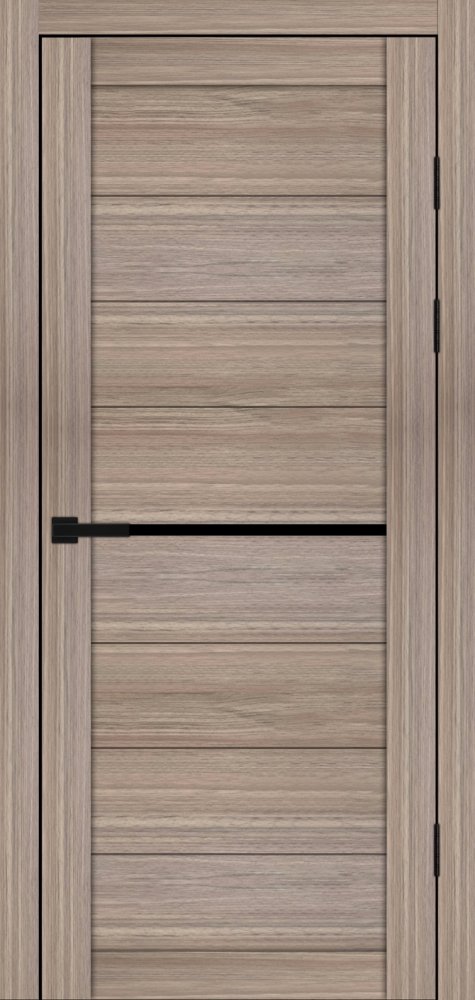 Двері Syndicate Doors SD-129 сандал скло чорне