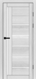 Двері Syndicate Doors SD-114 сіра структура скло Сатін