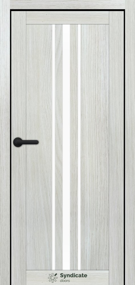 Двері Syndicate Doors SD-143 сонома моренго скло Сатін
