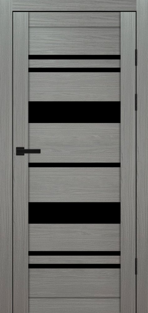 Двері Syndicate Doors SD-104 венге модерна скло чорне