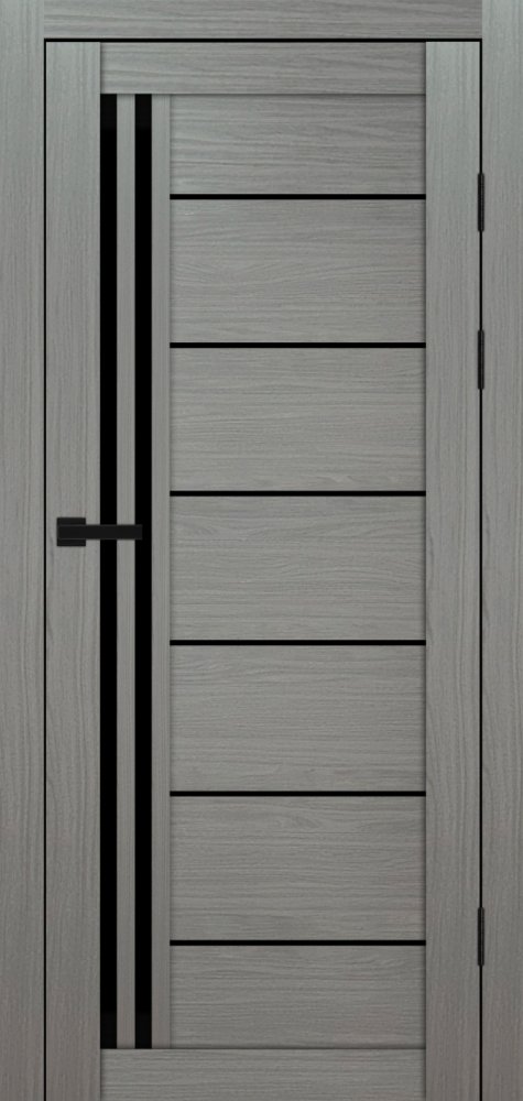 Двері Syndicate Doors SD-114 венге модерна скло чорне