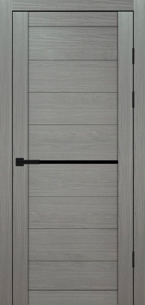 Двері Syndicate Doors SD-129 венге модерна скло чорне
