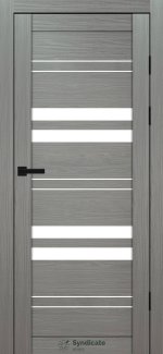 Двері Syndicate Doors SD-147 венге модерна скло Сатін